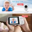 2.8" LCD Baby Monitor with Temperature Detection & 2-Way Voice - 5