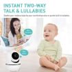 SM32PTA Baby Monitor 3.5" with Two-Way Audio & Night Vision (UK Plug) - 5