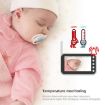 ABM200 4.5" Video Baby Monitor, Two-Way Voice, Temp Display (AU Plug) - 4