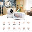 5" Wireless Infrared Night Vision Baby Monitor with Intercom (US Plug) - 6