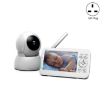 5" Wireless Infrared Night Vision Baby Monitor with Intercom (UK Plug) - 1