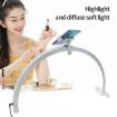 Foldable M12X LED Half Moon Nail Lamp, Touch Control, 56cm (EU Plug) - 3