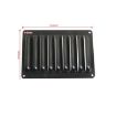 RV/Bus Grille Vent Panel with Screws Black 214x149mm A6786 - 6