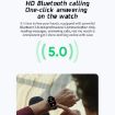 L21 1.69" TFT Smart Watch, Blood Pressure & Sleep Monitor, Silver - 3