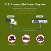 SriHome SH037B 4MP Night Vision Waterproof Bullet Camera POE, EU Plug - 5