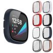 Fitbit Versa 3 & Sense Midnight Blue Frosted PC Case + Glass - 6