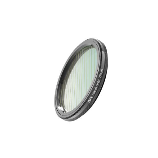 JSR Starlight 77mm Gold Streak Drawing Camera Lens Filter - 1