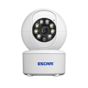 ESCAM QF005 4MP WiFi Indoor Camera, Motion/Night Vision, UK Plug - 1