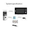 Wireless 720P Video Doorbell with Night Vision & Talk Function - 4