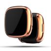 Fitbit Versa 4 Rose Gold TPU Electroplating Protective Case - 1