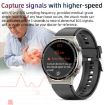 G08 1.3" TFT Smart Watch: ECG & Menstrual Reminder, Silver TPU Strap - 3