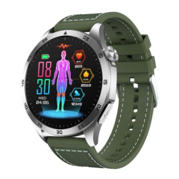 ET485 Smart Watch 1.43" Screen, Bluetooth Call/ECG, Nylon Strap - 1