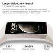 C80 White IP67 Waterproof Smart Bracelet Sport Fitness Tracker - 4