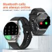 E09 Pro Smart Watch, 1.32'' Color Screen, Bluetooth Call & ECG (Silver) - 4