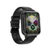 G18 1.83" Smart Watch with Leather Strap - Blood Sugar/Uric Acid Support - 2
