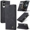 Galaxy S25 Edge 5G CaseMe 013 Leather Flip Case (Black) - 1