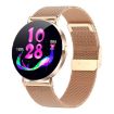 KM88 Gold Smart Watch: 1.32" Screen, Bluetooth Call, Health Monitor - 1