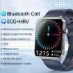 KS03 Pro Smart Watch, 1.96" Color Screen, Bluetooth Call, Silver White - 3