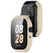 Mibro Watch T2 Tempered Film PC Protective Case Ivory White - 3