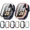 Mibro Watch T2 Cherry Pink Tempered Film PC Protective Case - 6