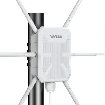 WAVLINK AX3000 Outdoor WiFi Extender, 6 Antennas, Dual Band, AU Plug - 1