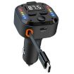 PD 30W FM Transmitter & Bluetooth Car Charger with Type-C Cable - 1