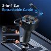 PD 30W FM Transmitter & Bluetooth Car Charger with Type-C Cable - 3