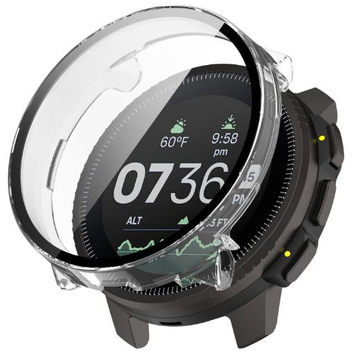 Suunto Vertical Tempered Film PC Watch Protective Case - Transparent - 1