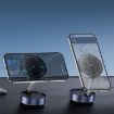F1 Silver Magnetic Car Phone Holder - Strong Suction Mount Stand - 4
