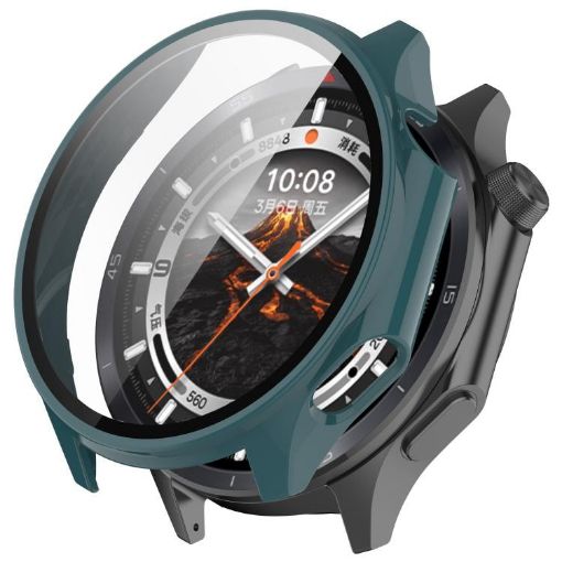 OnePlus Watch 3 Pine Green Protective Case with Tempered Film - 1
