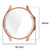OnePlus Watch 3 Electroplated TPU Full Coverage Case (Transparent) - 4