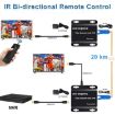 Dual Fiber LC Interface KVM HDMI Fiber Optic Extender US Plug - 4