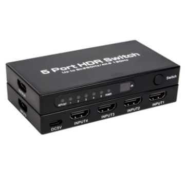 Q8-5 HDMI 2.1 5x1 Switch 8K 60Hz for Home Theater/Office - 1