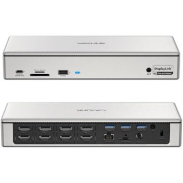 WAVLINK UG69PD12 Quad Monitor Dock for M1/M2/Mac & Windows, EU Plug - 1