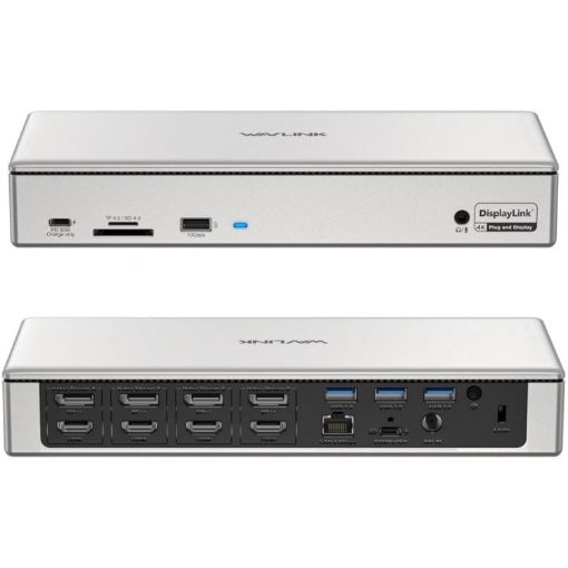 WAVLINK UG69PD12 Quad Monitor Dock for M1/M2/Mac & Windows, EU Plug - 1