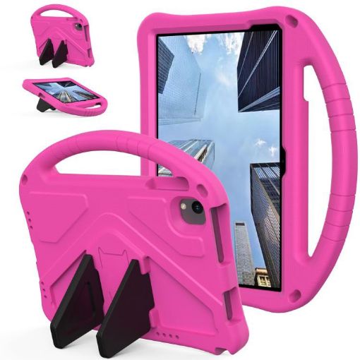 URAO C107 10.1 2024 EVA Shockproof Tablet Case Holder Rose Red - 1