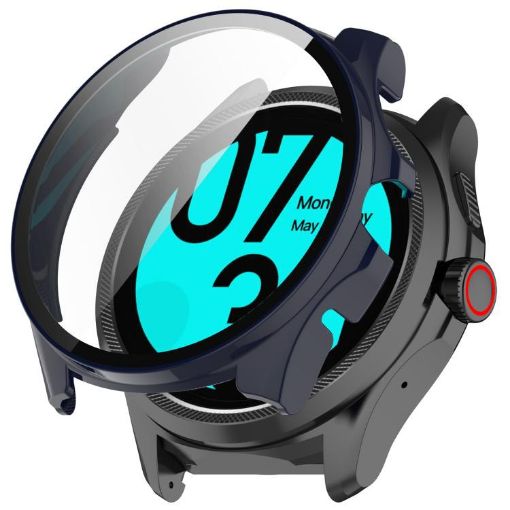 Ticwatch Pro 5 Enduro Ink Blue PC Case with Tempered Film - 1