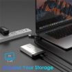 WAVLINK ST347 Dual Slot M.2 SSD Enclosure USB-C 3.2 10Gbps - 3