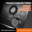 K007 Magnetic Phone Holder: 360 Car Dash Mount, White - 3
