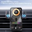 SD19 15W Magnetic Fast Charging Car Vent Mount Phone Holder (Grey) - 3