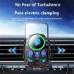 SD02 Car Phone Mount 15W Wireless Charger with Ambient Light - 6