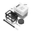DJI Action 5/4/3 Silicone Shockproof Case with Lens Cap (Black) - 2