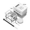 DJI Action 5 Pro/4/3 Gray White Silicone Shockproof Case Cover - 2