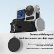 DJI Action 5 Pro/4/3 Gray White Silicone Shockproof Case Cover - 6