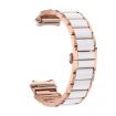 Huawei Watch 5 42mm Ceramic Metal Band, Butterfly Buckle, Rose White - 2