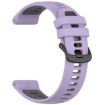 Garmin Forerunner 970 Two-Color Silicone Band (Purple+Black) - 2