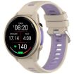 Garmin Forerunner 970 Purple Silicone Watch Band with Steel Buckle - 1