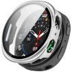 Samsung Galaxy Watch 8 40mm Tempered Film PC Case - Silver - 1