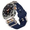 Samsung Galaxy Watch Ultra 47mm Silicone Band, Titanium Blue - 4