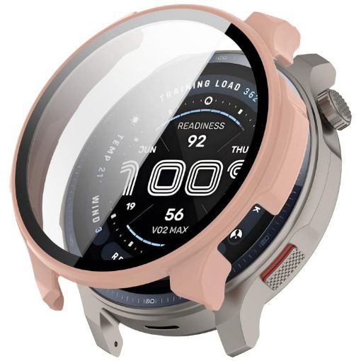 Amazfit Balance 2 Pink PC Case with Tempered Film Protection - 1